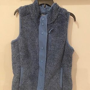Blue sweater vest